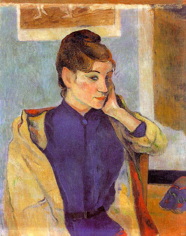 Paul Gauguin Portrait of Madeline Bernard china oil painting image